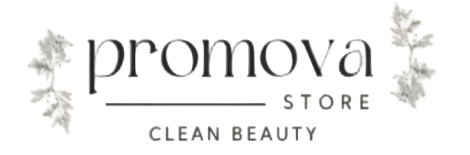 Promova Store logo with 'Clean Beauty' text on a white background